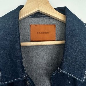 SANDRO-DENIM JACKET